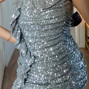 Zara glitter party dress